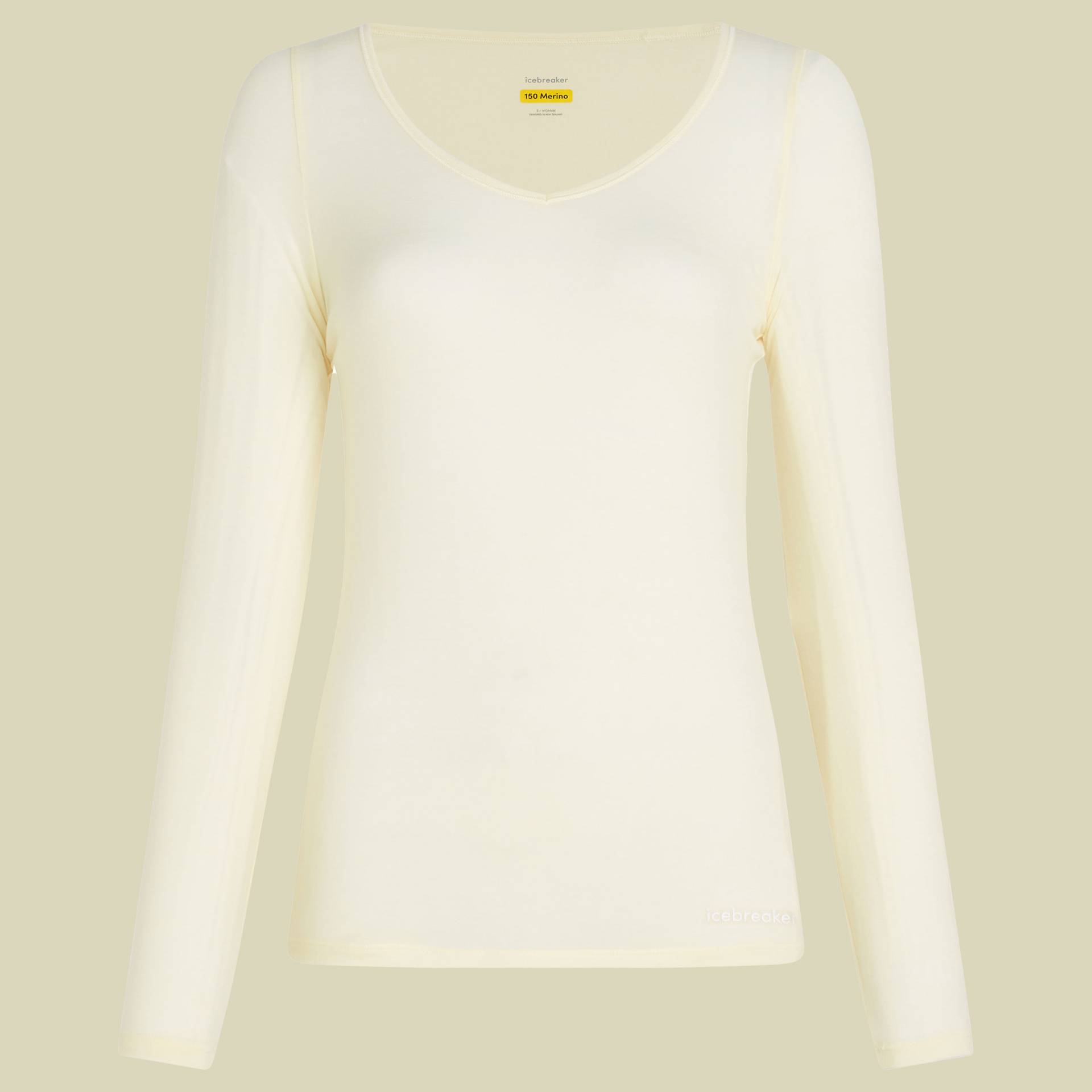 Siren LS Sweetheart Women weiß XL - undyed von Icebreaker