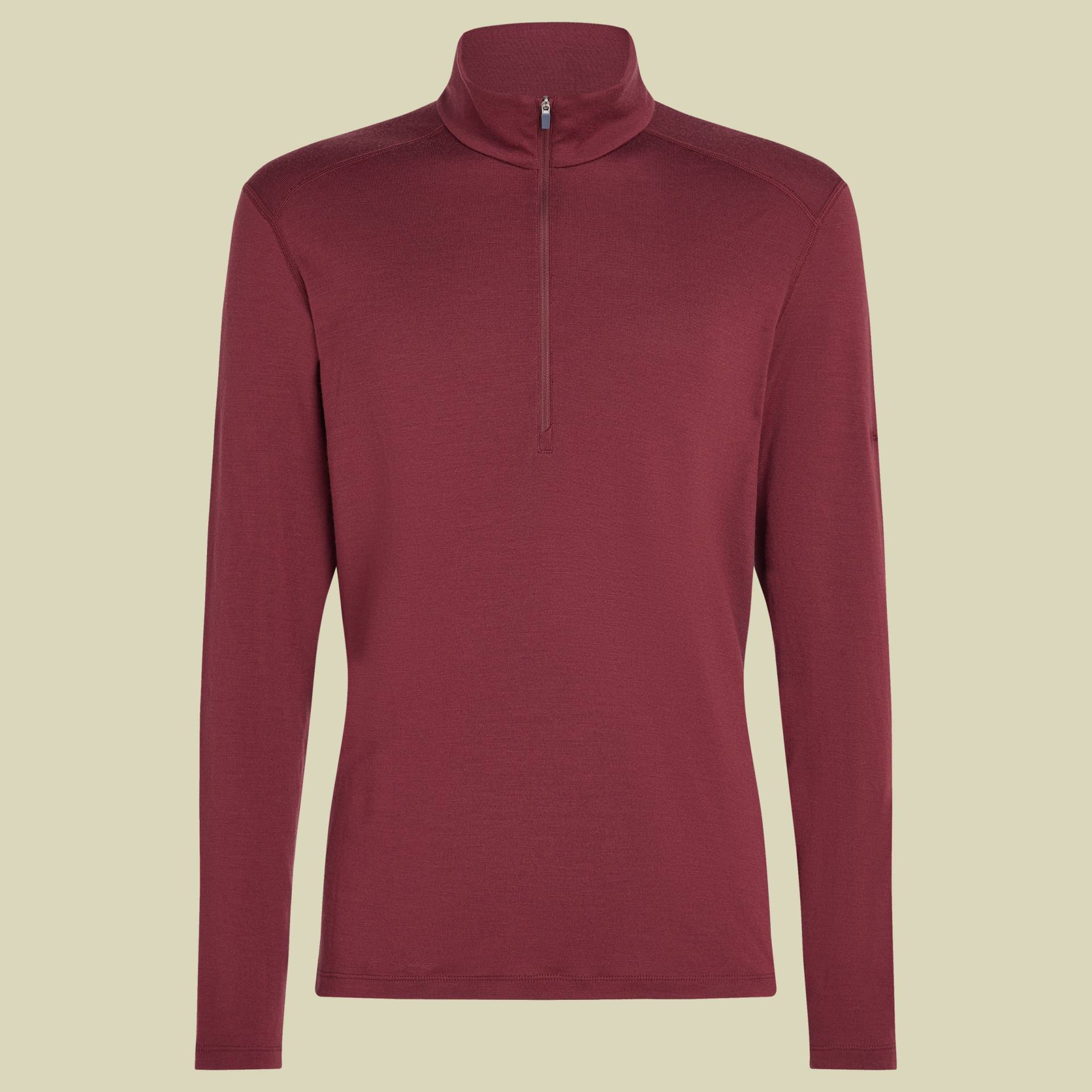 Tech LS Half Zip 260 Men braun L - port von Icebreaker