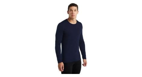 icebreaker 260 tech langarmtrikot marineblau von Icebreaker