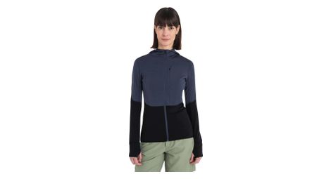 icebreaker merino 200 realfleece descender fleece women blau schwarz icebreaker merino 200 realfleece descender fleece women blau schwarz von Icebreaker