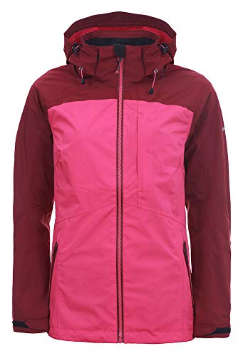 ICEPEAK Damen Jacke BAGLEY, karminrot, 42, 553235652I von ICEPEAK