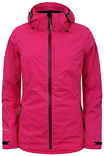 ICEPEAK Damen Jacke BASKIN, karminrot, 36, 553231527I von ICEPEAK