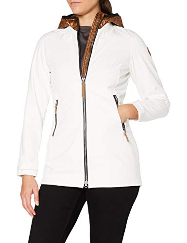 Icepeak Damen EP ALGOMA Softshell Jacke, naturweiss, 42 von ICEPEAK