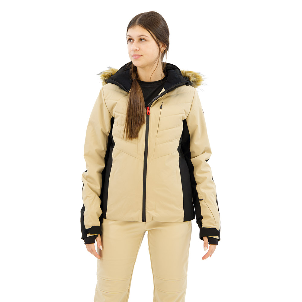 Icepeak Eleele I Jacket Beige 36 Frau von Icepeak