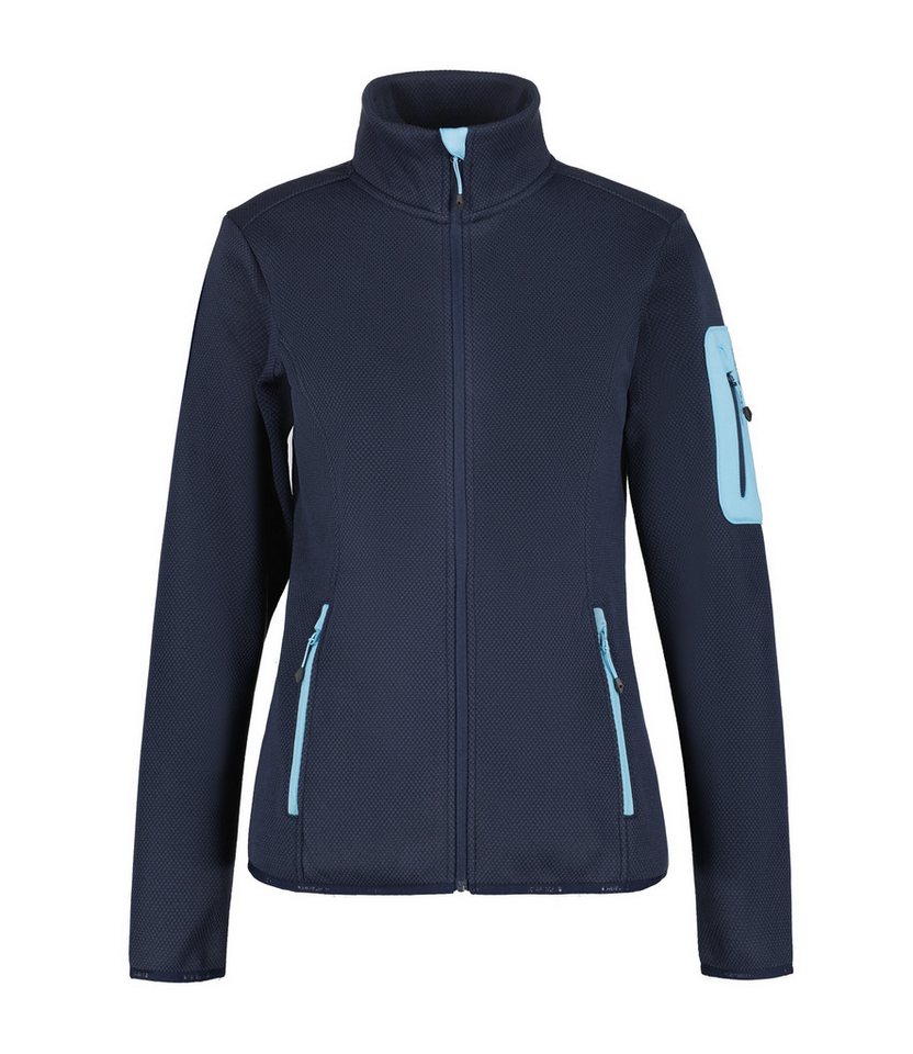 Icepeak Fleecejacke D STRICKFLEECEJACKE BOWERSVILLE (1-St) mit Markenlabel von Icepeak