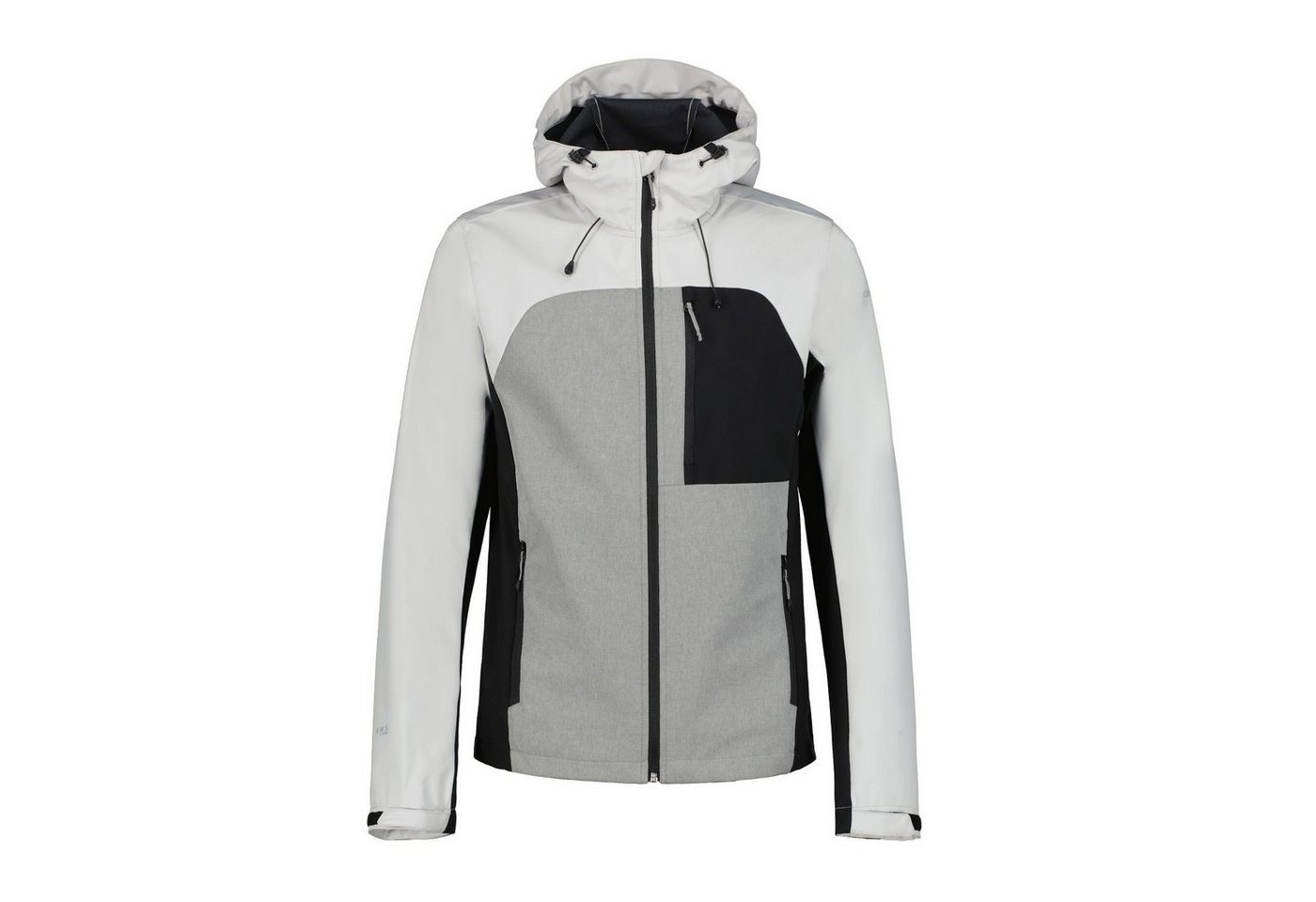 Icepeak Funktionsjacke Icepeak Brooker Softshelljacke für Herren mit Kapuze von Icepeak