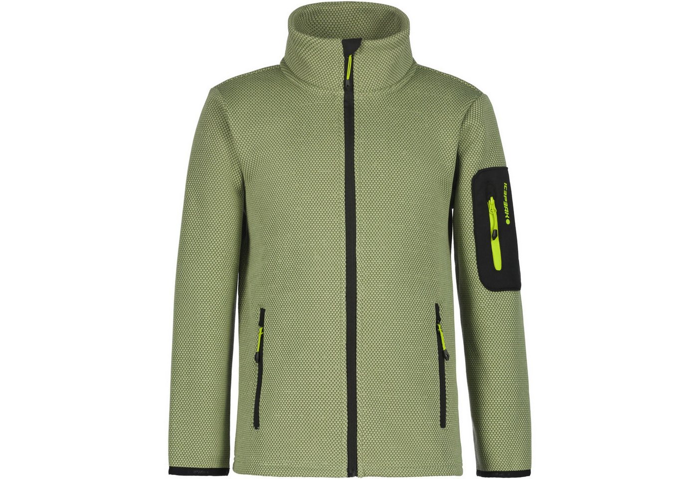 Icepeak Funktionsjacke K FLEECEJACKE KEVELAER mit hohem Stehkragen Icepeak Funktionsjacke K FLEECEJACKE KEVELAER mit hohem Stehkragen von Icepeak