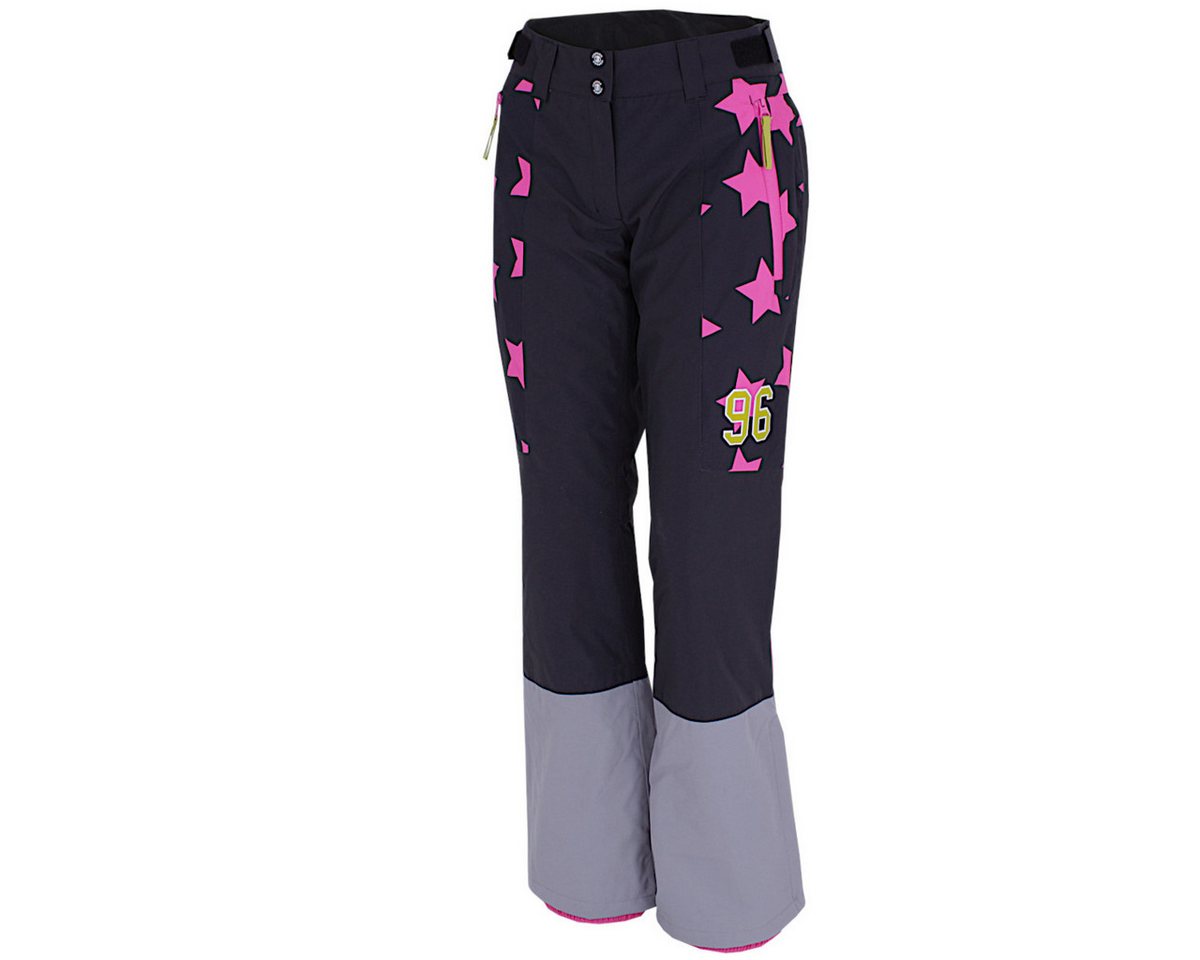 Icepeak Skihose Clearfield Winterhose Snowboardhose Kontrastfarbenes Sternen Design, Schneefang, erhöhter Bund Icepeak Skihose Clearfield Winterhose Snowboardhose Kontrastfarbenes Sternen Design, Schneefang, erhöhter Bund von Icepeak