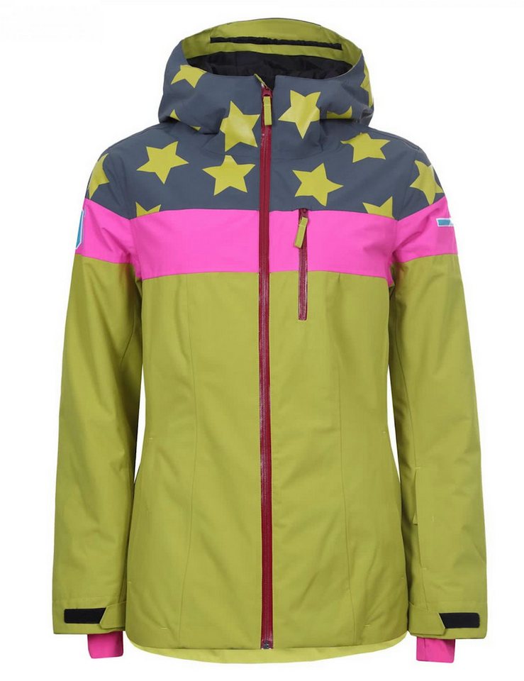 Icepeak Skijacke Clearlake Outdoorjacke Winterjacke Design mit Sternen, Wassersäule 10.000 mm, 2-Wege-Stretchmaterial Icepeak Skijacke Clearlake Outdoorjacke Winterjacke Design mit Sternen, Wassersäule 10.000 mm, 2-Wege-Stretchmaterial von Icepeak