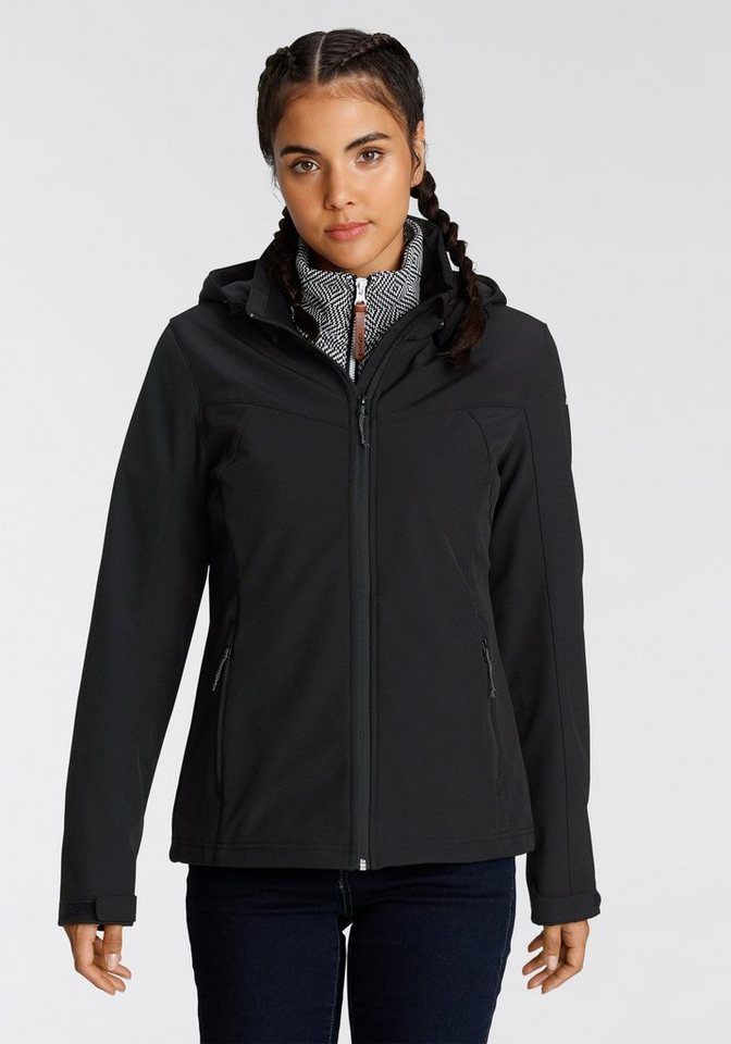 Icepeak Softshelljacke BRENHAM (1-St) Winddicht & Wasserabweisend & Atmungsaktiv Icepeak Softshelljacke BRENHAM (1-St) Winddicht & Wasserabweisend & Atmungsaktiv von Icepeak