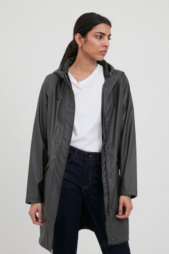 Ichi Regenjacke IHTAZI Übergangsjacke aus wetterfestem Material Ichi Regenjacke IHTAZI Übergangsjacke aus wetterfestem Material von Ichi
