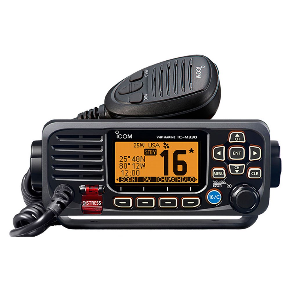 Icom Ic-m330ge Vhf Radio With Gps Silber Icom Ic-m330ge Vhf Radio With Gps Silber von Icom