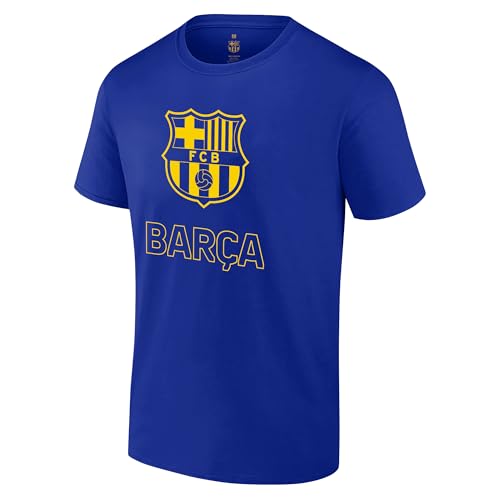 Icon Sports Barça OL Herren-T-Shirt, kurzärmelig, UEFA Champions League Fußball-Barcelona, Königsblau, Größe M Icon Sports Barça OL Herren-T-Shirt, kurzärmelig, UEFA Champions League Fußball-Barcelona, Königsblau, Größe M von Icon Sports