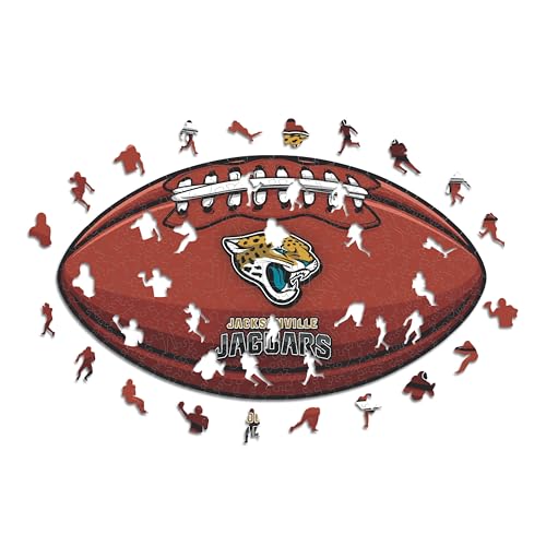 Iconic Puzzles, Jacksonville Jaguars Crest, 100% ökologisch nachhaltiges Holzpuzzle mit offizieller Lizenz, Größe L, 500 Teile Iconic Puzzles, Jacksonville Jaguars Crest, 100% ökologisch nachhaltiges Holzpuzzle mit offizieller Lizenz, Größe L, 500 Teile von Iconic Puzzles