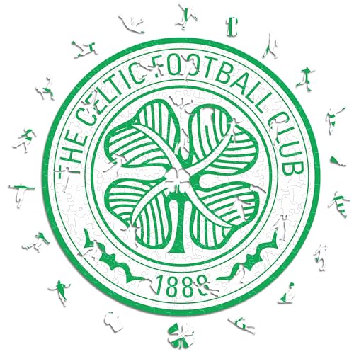 Iconic Puzzles, Celtic Crest, 100% ökologisch nachhaltiges Holzpuzzle mit offizieller Lizenz, Größe S, 150 Teile Iconic Puzzles, Celtic Crest, 100% ökologisch nachhaltiges Holzpuzzle mit offizieller Lizenz, Größe S, 150 Teile von Iconic Puzzles