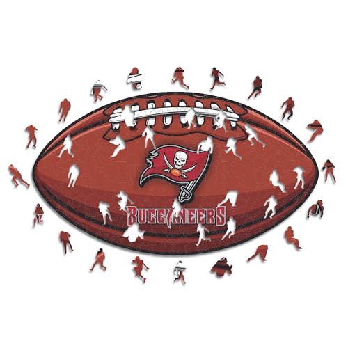 Iconic Puzzles, Tampa Bay Buccaneers Crest, 100% ökologisch nachhaltiges Holzpuzzle mit offizieller Lizenz, Größe S, 150 Teile Iconic Puzzles, Tampa Bay Buccaneers Crest, 100% ökologisch nachhaltiges Holzpuzzle mit offizieller Lizenz, Größe S, 150 Teile von Iconic Puzzles