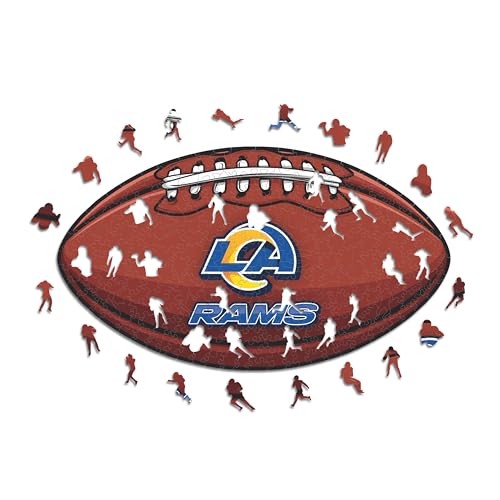 Iconic Puzzles, Los Angeles Rams Crest, 100% ökologisch nachhaltiges Holzpuzzle mit offizieller Lizenz, Größe S, 150 Teile Iconic Puzzles, Los Angeles Rams Crest, 100% ökologisch nachhaltiges Holzpuzzle mit offizieller Lizenz, Größe S, 150 Teile von Iconic Puzzles