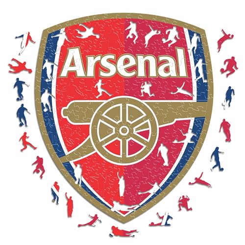 Iconic Puzzles, Arsenal Logo, 100% ökologisch nachhaltiges Holzpuzzle mit offizieller Lizenz, Größe S, 150 Teile Iconic Puzzles, Arsenal Logo, 100% ökologisch nachhaltiges Holzpuzzle mit offizieller Lizenz, Größe S, 150 Teile von Iconic Puzzles