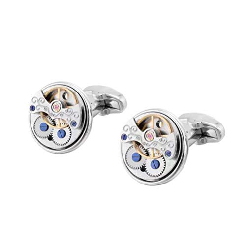 Manschettenknöpfe für Herren, Uhrwerk Uhr Maschine Core Mechanische Manschette Links Tasten, Großes Geschenk Classic Shirt Anzug Zubehör Für Buchhalter Boss Business Hochzeit Offizieller Anlaß Manschettenknöpfe für Herren, Uhrwerk Uhr Maschine Core Mechanische Manschette Links Tasten, Großes Geschenk Classic Shirt Anzug Zubehör Für Buchhalter Boss Business Hochzeit Offizieller Anlaß von Icufflink