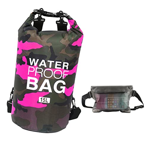 Idefair Wasserdichter Packsack, Schwimmender Trockenrucksack Strandtasche Leichter Trockensack für den Strand, Bootfahren, Angeln, Kajakfahren, Schwimmen, Rafting, Camping 5L 10L 15L 20L 30L Idefair Wasserdichter Packsack, Schwimmender Trockenrucksack Strandtasche Leichter Trockensack für den Strand, Bootfahren, Angeln, Kajakfahren, Schwimmen, Rafting, Camping 5L 10L 15L 20L 30L von Idefair