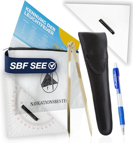 Navigationsbesteck für den Sportbootführerschein I SBF See & Binnen l SKS See l Set Navigationsbesteck für den Sportbootführerschein I SBF See & Binnen l SKS See l Set von Idem Radices
