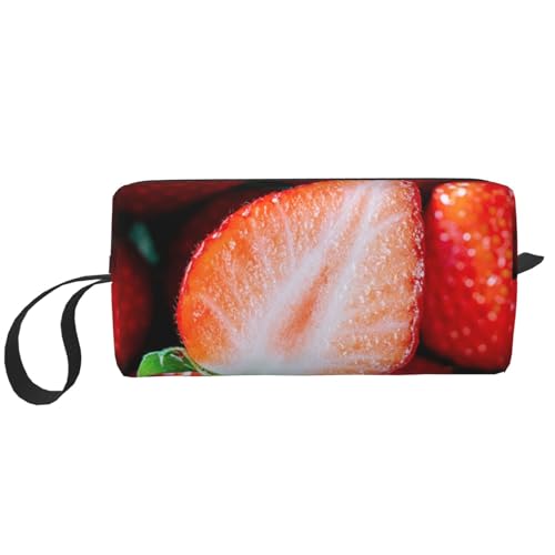 Strawberry Portable Handy Organizer Kosmetik Reißverschluss Reisetasche Alltag Organizer von IguaTu