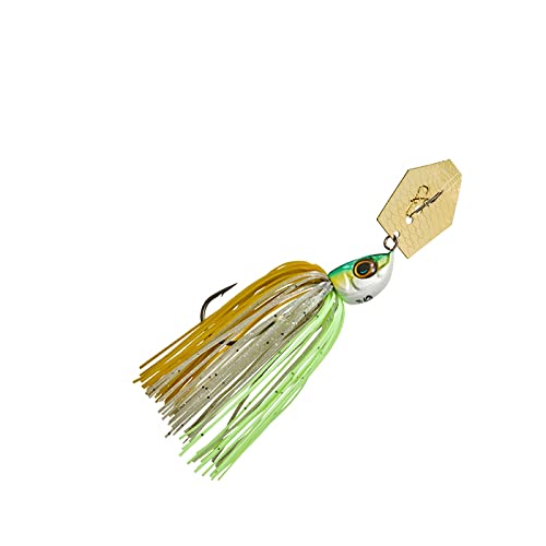 Illex Chatterbait Crazy Crusher - 20g - Chartreuse Pumpkin Craw - Sinking - 75656 von GUNKI