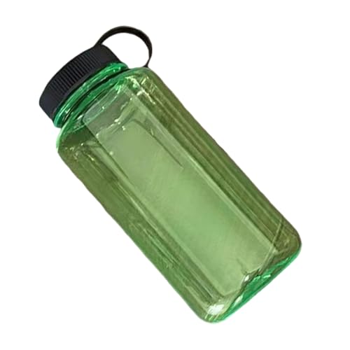 Illkjasfc 1000 ml große Kapazität, Sportgetränke, transparent, tragbar, Wasserbecher, breite Öffnung, Getränkebecher von Illkjasfc