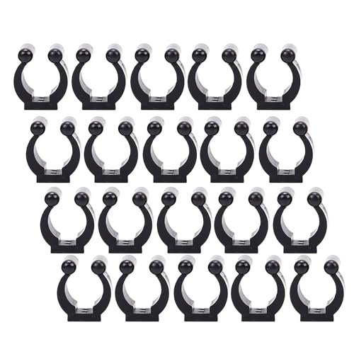 Illkjasfc 20Pcs Angelrute Clip Ersatz Billard Pool Queue Clips Angelrute Lagerung Clips Für Angelrute Pool Queue von Illkjasfc