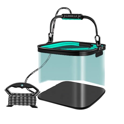 Illkjasfc 8/13L Klapp Angeln Eimer Hand Tragen Fisch Eimer Wasserdicht Outdoor Camping Eimer Wasser Behälter Mit Seil von Illkjasfc