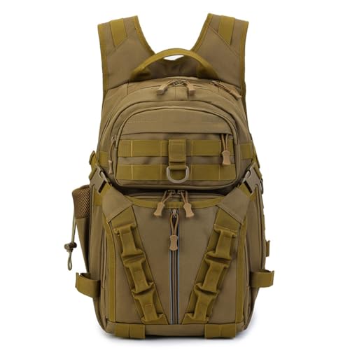 Illkjasfc Angelrucksack mit großem Fassungsvermögen, taktisch, Camping, Reisen, Schultertasche für Outdoor-Camping und Wandern von Illkjasfc