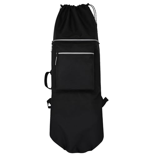 Illkjasfc Skateboard-Tasche, Surfboard-Tragetasche, Schultertasche, Longboard-Aufbewahrung, Rucksack, passend für Standard-Skateboard von Illkjasfc