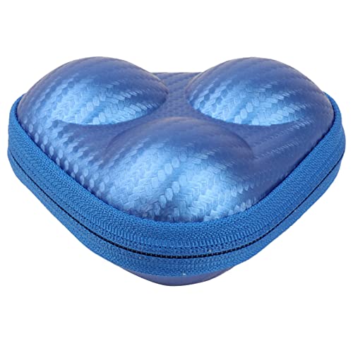 Illkjasfc Trendy PU Leder 3 Ping-Pong Aufbewahrungsbox Tischtennisbox Aufbewahrung für Koffer Wasserdicht für Sport Training Zubehör von Illkjasfc