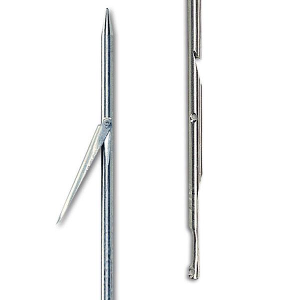 Imersion Tahitian Spear 6.5 Mm Inox 200 Milled Heel Silber 100 cm von Imersion