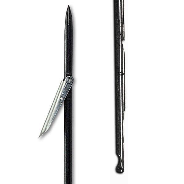 Imersion Tahitian Spear 6.5 Mm Zinc Coated Milled Heel Pole Schwarz 160 cm von Imersion