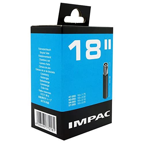 Schwalbe Unisex Impac Av18 Röhren, Schwarz, 47/57-355 Schwalbe Unisex Impac Av18 Röhren, Schwarz, 47/57-355 von Schwalbe