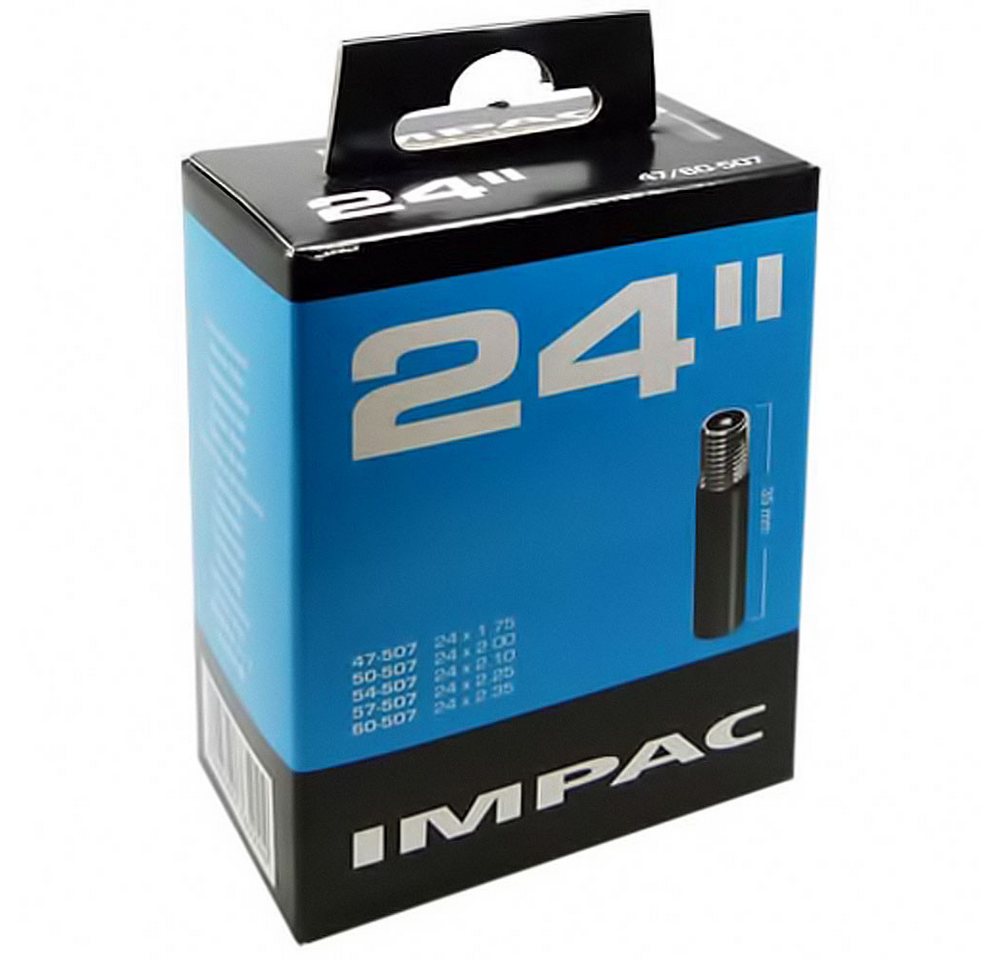 Impac Fahrradschlauch Impac Schlauch AV 35mm 24Zoll 47-60/507 Fahrrad Impac Fahrradschlauch Impac Schlauch AV 35mm 24Zoll 47-60/507 Fahrrad von Impac