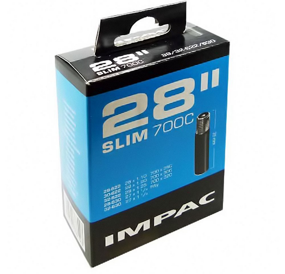 Impac Fahrradschlauch Impac Schlauch AV 35mm 28Zoll SLIM 28-32/622-630 Fahrrad Impac Fahrradschlauch Impac Schlauch AV 35mm 28Zoll SLIM 28-32/622-630 Fahrrad von Impac