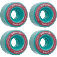 Impala Replacement Wheels 4 Pack Aqua 58 Impala Replacement Wheels 4 Pack Aqua 58 von Impala