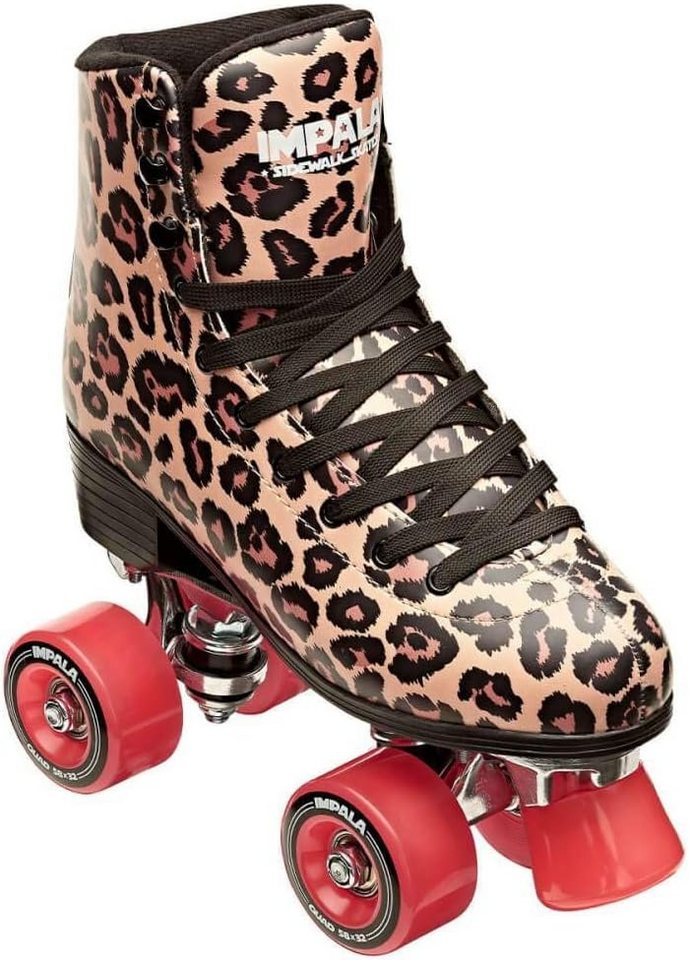 Impala Rollschuhe IMPALA QUAD SKATE Rollschuh leopard von Impala