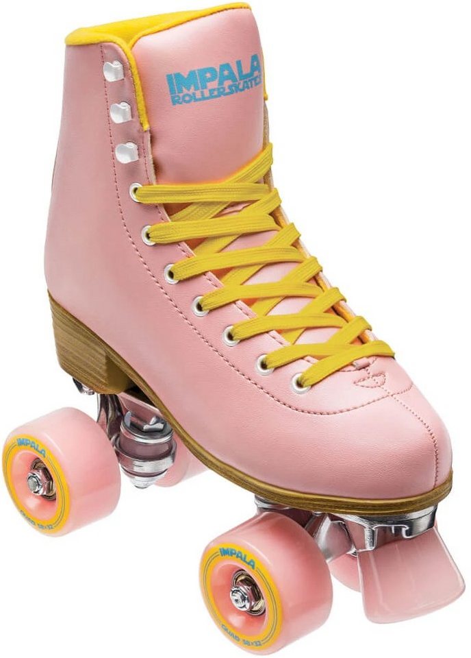 Impala Rollschuhe IMPALA QUAD SKATE Rollschuh pink/yellow Impala Rollschuhe IMPALA QUAD SKATE Rollschuh pink/yellow von Impala