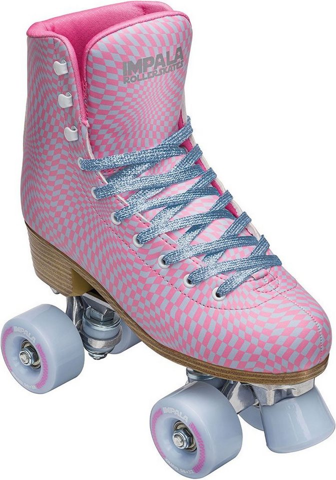 Impala Rollschuhe IMPALA QUAD SKATE Rollschuh wavy check Impala Rollschuhe IMPALA QUAD SKATE Rollschuh wavy check von Impala