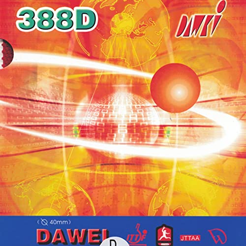 DAWEI 388D (0,5 mm - schwarz) | China Tischtennis Belag | ITTF | TT-Spezial - Schütt Tischtennis von Imperial