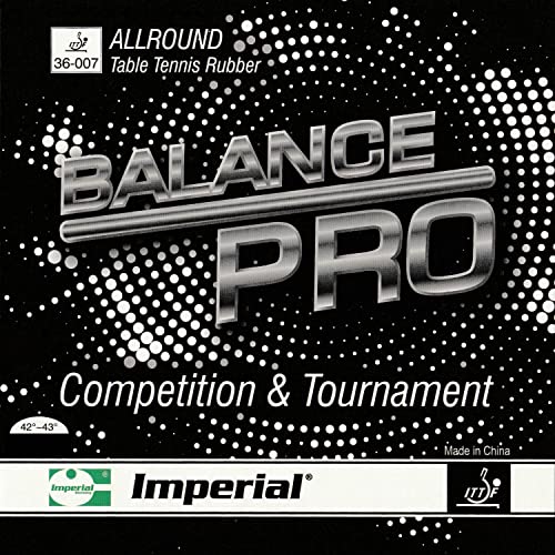Imperial Balance Pro (1,8 mm - schwarz) | China Tischtennis Belag | ITTF | TT-Spezial - Schütt Tischtennis von Imperial