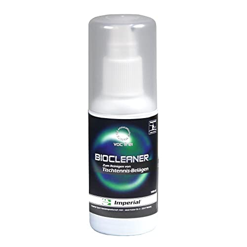 Imperial Biocleaner VOC-frei (100 ml) - Tischtennis Belag Reiniger | Tischtennis Cleaner für Tischtennis Beläge | TT-Spezial - Schütt Tischtennis von Imperial