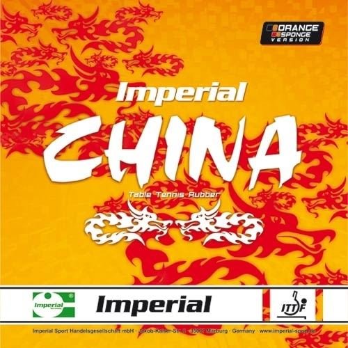 Imperial China Orange Sponge (1,5 mm - rot) | - China Tischtennis Belag | ITTF | TT-Spezial - Schütt Tischtennis von Imperial