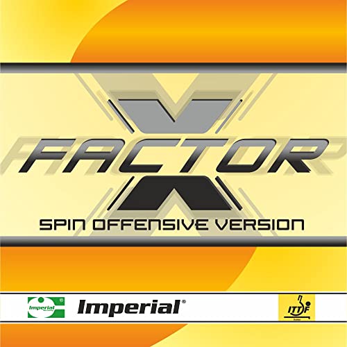 Imperial Factor Spin Offensive Version (1,8 mm - schwarz) | - China Tischtennis Belag | ITTF | TT-Spezial - Schütt Tischtennis von Imperial