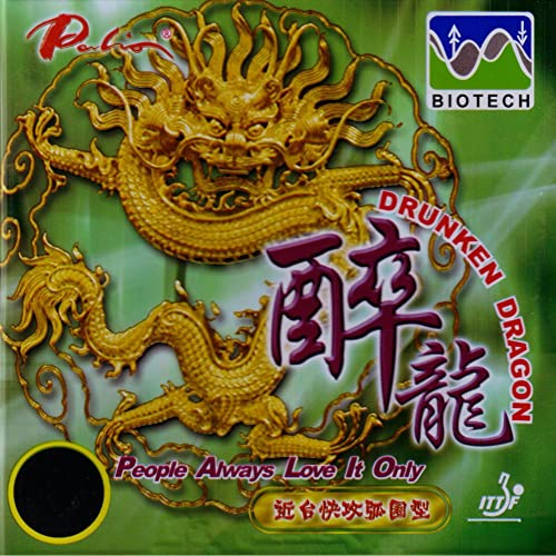 PALIO Drunken Dragon Biotech (2,2 mm - schwarz) | China Tischtennis Belag | ITTF | TT-Spezial - Schütt Tischtennis von Imperial