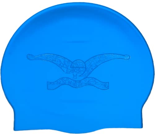 Silikonbadekappe Haring Style BLAU | Schwimmkappe | Bademütze | Badekappe | Bademütze | Badekappe | Kunst und Schwimmen Silikonbadekappe Haring Style BLAU | Schwimmkappe | Bademütze | Badekappe | Bademütze | Badekappe | Kunst und Schwimmen von Imspira