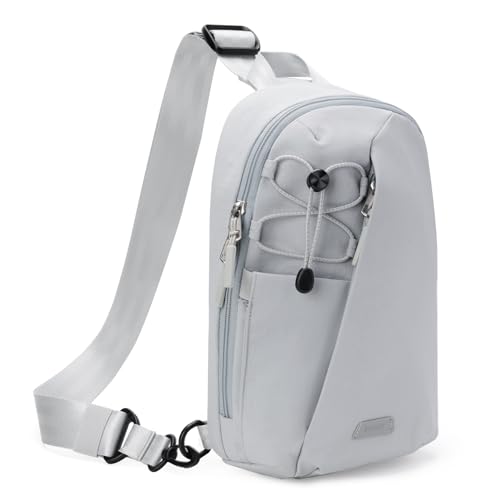 Inateck Sling Bag X-Row, Leichte Herren Umhängetasche Spritzwassergeschützte Brusttasche Crossbody Bag für Wandern, Reisen, Spaziergang Inateck Sling Bag X-Row, Leichte Herren Umhängetasche Spritzwassergeschützte Brusttasche Crossbody Bag für Wandern, Reisen, Spaziergang von Inateck